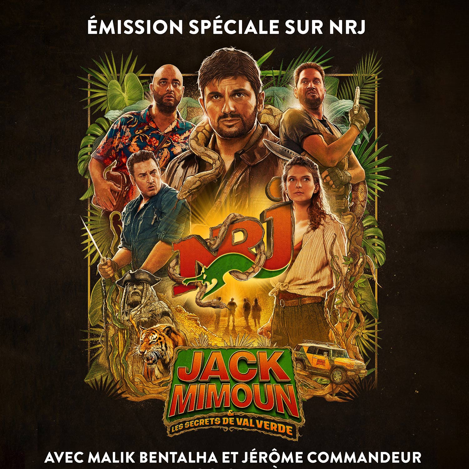 Émission spéciale Jack Mimoun et les secrets de Val Verde sur NRJ